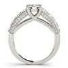 Image 2 : 2.55 ctw VS/SI Diamond Ring 18K White Gold - REF-358Y2X - SKU:28137