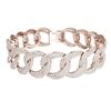 Image 3 : 10 ctw VS/SI Diamond Bracelet 18K Rose Gold - REF-810V2Y - SKU:40068
