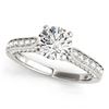 Image 1 : 1.10 ctw VS/SI Diamond Ring 18K White Gold - REF-114M2F - SKU:27519