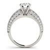 Image 2 : 1.08 ctw VS/SI Diamond Ring 18K White Gold - REF-95X5R - SKU:27255