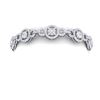 Image 2 : 9 ctw SI/I Diamond Halo Bracelet 18K White Gold - REF-885Y2X - SKU:40085