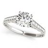 Image 2 : 1.10 ctw VS/SI Diamond Ring 18K White Gold - REF-138W3H - SKU:27513