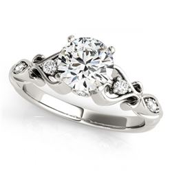 1.15 ctw VS/SI Diamond Ring 18K White Gold - REF-277A4V - SKU:27423