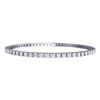 Image 3 : 4 ctw SI/I Diamond Bracelet 18K White Gold - REF-264M6F - SKU:39899