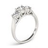 Image 3 : 1.30 ctw VS/SI Diamond 3 Stone Ring 18K White Gold - REF-190Y9X - SKU:28053