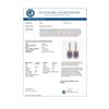 Image 4 : 11.66 ctw Tanzanite & Diamond Earrings 14K Rose Gold - REF-484N7A - SKU:43398