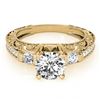 Image 1 : 1.15 ctw VS/SI Diamond Ring 18K Yellow Gold - REF-168H5M - SKU:27281