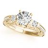 Image 2 : 1.15 ctw VS/SI Diamond Ring 18K Yellow Gold - REF-168H5M - SKU:27281