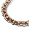 Image 2 : 50.44 ctw Ruby & VS Diamond Necklace 18K Yellow Gold - REF-1709K3W - SKU:39380