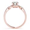 Image 2 : 1.36 ctw VS/SI Diamond Ring 18K Rose Gold - REF-283R5K - SKU:27973