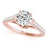 Image 1 : 1.25 ctw VS/SI Diamond Ring 18K Rose Gold - REF-154X8R - SKU:27571