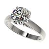 Image 1 : 2.55 ctw H-I Diamond Solitaire Ring 10K White Gold - REF-885N2A - SKU:36560