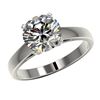 Image 2 : 2.55 ctw H-I Diamond Solitaire Ring 10K White Gold - REF-885N2A - SKU:36560