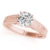 Image 1 : 1 ctw VS/SI Diamond Wedding Ring 18K Rose Gold - REF-270X2R - SKU:27811