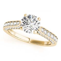 1.60 ctw VS/SI Diamond Ring 18K Yellow Gold - REF-300N3A - SKU:27527