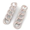 Image 1 : 5 ctw VS/SI Diamond Earrings 18K Rose Gold - REF-375X2R - SKU:40074