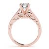 Image 2 : 1.25 ctw VS/SI Diamond Ring 18K Rose Gold - REF-366F2N - SKU:27787