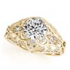 Image 2 : 1.36 ctw VS/SI Diamond Ring 18K Yellow Gold - REF-294N2A - SKU:27341