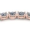 Image 1 : 26 ctw Oval SI Diamond Necklace 14K Rose Gold - REF-4275M2F - SKU:38514