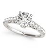 Image 1 : 1.50 ctw VS/SI Diamond Ring 18K White Gold - REF-289M3F - SKU:27597
