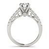 Image 2 : 1.50 ctw VS/SI Diamond Ring 18K White Gold - REF-289M3F - SKU:27597