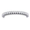 Image 2 : 4 ctw SI/I Diamond 2 Prong Bracelet White 10K White Gold - REF-232Y5X - SKU:40292