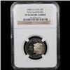Image 2 : NGC 2000-s Clad New Hampshire Washington Quarter 25c Graded pr69 dcam By NGC