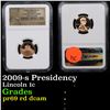 Image 1 : NGC 2009-s Presidency Lincoln Cent 1c Graded pr69 rd dcam By NGC