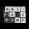 Image 3 : 20 Mixed coins Morgan $1, Peace $1, Proof Washington 25c, Barber 10c, Indian 1c, Buffalo 5c Grades