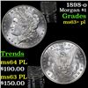 Image 1 : 1898-o Morgan Dollar $1 Grades Select Unc+ PL