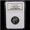 Image 2 : NGC 2001-s Clad New York Washington Quarter 25c Graded pr69 dcam By NGC