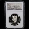 Image 2 : NGC 2012-s Clad Kennedy Half Dollar 50c Graded pr69 dcam By NGC