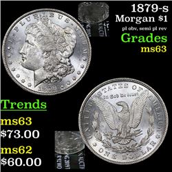 1879-s Morgan Dollar $1 Grades Select Unc