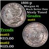 Image 1 : 1891-p Morgan Dollar $1 Grades Select Unc