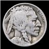 Image 2 : 1924-d Buffalo Nickel 5c Grades f+