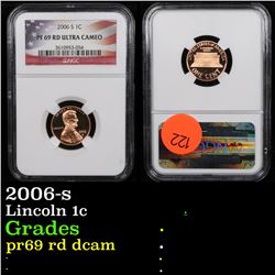 NGC 2006-s Lincoln Cent 1c Graded pr69 rd dcam By NGC