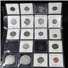 Image 1 : 20 Mixed coins Morgan $1, Peace $1, Silver Proof Washington 25c, Barber 10c, Indian 1c, Buffalo 5c