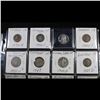 Image 2 : 20 Mixed coins Morgan $1, Peace $1, Silver Proof Washington 25c, Barber 10c, Indian 1c, Buffalo 5c