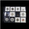 Image 3 : 20 Mixed coins Morgan $1, Peace $1, Silver Proof Washington 25c, Barber 10c, Indian 1c, Buffalo 5c