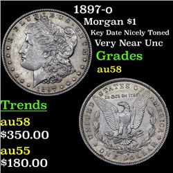 1897-o Morgan Dollar $1 Grades Choice AU/BU Slider