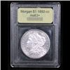 Image 4 : ***Auction Highlight*** 1892-cc Morgan Dollar $1 Graded Select+ Unc By USCG (fc)