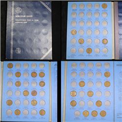Partial Lincoln Cent book 1910-1940,27 coins