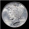 Image 2 : 1923-p Peace Dollar $1 Grades Select+ Unc