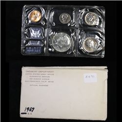 1967 Special Mint Set  40% Silver Half Dollar