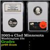 Image 1 : 2005-s Clad Minnesota Washington Quarter 25c Graded pr69 dcam By NGC