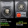 Image 1 : PCGS 1974-s Kennedy Half Dollar 50c Graded pr69 dcam By PCGS
