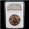 Image 2 : NGC 2007 Martha Washingon First Spouce Series Bronze Medal Graded ms65 By NGC