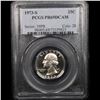 Image 2 : PCGS 1973-s Washington Quarter 25c Graded pr69 dcam By PCGS