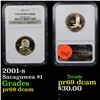 Image 1 : NGC 2001-s Sacagawea Gold Dollar 1 Graded pr69 dcam By NGC