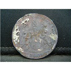 1808 East India Company Coin, Hard To Read